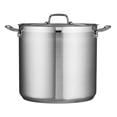 thumbnail image 2 of Tramontina Marmite à Couvercle en Acier Inoxydable Gourmet 20 Qt, 80120/002DS, 2 of 4