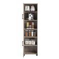 thumbnail image 3 of Systembuild Evolution Dwyer 2 Door Kitchen Pantry Cabinet, Gray Oak, 3 of 8