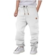 thumbnail image 2 of Pantalons de Jogging pour Garçons Enfants avec Cordon de Serrage Performance Athlétique avec Poches, 2 of 6