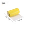 thumbnail image 2 of Unique Bargains Smooth Solid Color Faux Leather Sheets,PU Leather for DIY 10x135cm Light Yellow, 2 of 4