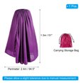 thumbnail image 2 of Unique Bargains Portable Dressing Room, 1.3Meters Length Instant Changing Tent for Beach, Purple, 2 of 6