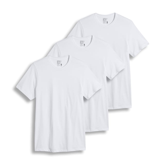 Jockey T-Shirt de Dessous Classique à Col Rond pour Homme - Lot de 3