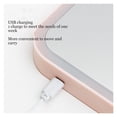 thumbnail image 4 of Miroir de Maquillage HD avec Lumière Led, Protection des Yeux, Miroir de Maquillage Pliant, Miroir de Beauté, Chargement USB, Lumière Réglable, Contrôle Tactile, Utilisation Grand, 4 of 6