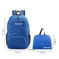 thumbnail image 3 of RXIRUCGD Lightweight Hiking Backpack 20L - Water Resistant Small Backpack Packable Daypack for Women Men Blue, 3 of 6