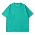 thumbnail image 1 of Dvkptbk Men Mode Décontractée Chandail Col Rond Manches Courtes T-Shirt Tops en Liquidation, 1 of 3