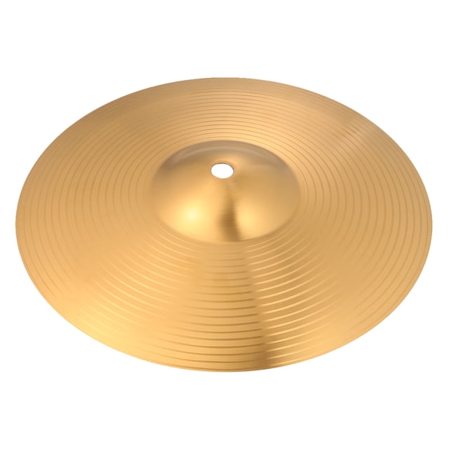 Miangastore Cymbales en Alliage de Laiton Pièce Dorée 1 Pce Accessoires de Percussion 12 Pouces