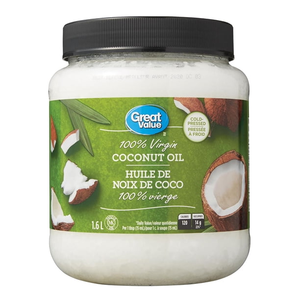 Great Value 100% Virgin Coconut Oil - Walmart.ca