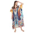thumbnail image 2 of Oussum Caftan pour Femmes Robe Été Ample Décontractée Grande Taille Robe de Soirée Imprimée Caftan Long pour Dames Robes Élégantes en Ligne, 2 of 4
