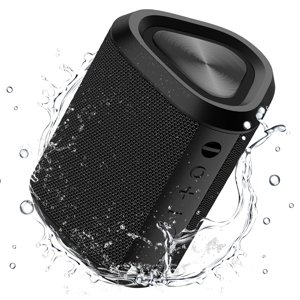Haut-parleur Bluetooth extérieur, 24H Bluetooth sans fil portable à la maison 5.0 Haut-parleur avec Stereo Bass, jusqu'à 100 ft Plage Bluetooth, IPX7 imperméable Mini Haut-parleur Bluetooth