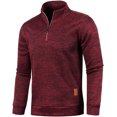 thumbnail image 2 of ORUYROP Sweat à Capuche Zippé pour Hommes, Mode Automne/hiver 2023, Veste Décontractée à Manches Longues, 2 of 4