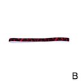 thumbnail image 1 of Bande Élastique Rouge 2# Cheveux Longs Fins Bande de Sport Extensible Serre-Tête Élastique Ha T8 D1D4, 1 of 9