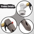 thumbnail image 3 of GROWTH TANK Keg Charger Easy to Use Sturdy Lightweight Brewing Making Accessory Handheld Distributor Gray, 3 of 4
