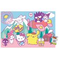 thumbnail image 1 of Hello Kitty and Friends - Happiness Overload Wall Poster, 14.725" x 22.375" Framed, 1 of 4