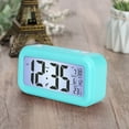 thumbnail image 2 of CHUANK Réveil Numérique avec Éclairage de Fond LCD Moniteur de Température Alarme de Réveil avec Calendrier Intelligent Horloge, 2 of 8