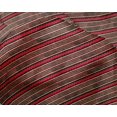 thumbnail image 4 of oneOone Silk Tabby Fabric Stripe Block Printed Craft Fabric BTY 42 Inch Wide, 4 of 4