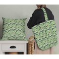 thumbnail image 5 of Soimoi Silk Fabric Tree & House Architectural Fabric Prints by Yard 42 Inch Wide, 5 of 5
