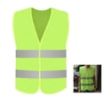 thumbnail image 2 of WIFKLSIIPG 4 Pcs Gilet Réfléchissant de Course Haute Visibilité Équipement de Sécurité Hauts de Travail de Nuit, 2 of 4