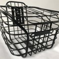 thumbnail image 4 of Iron Bike Front Basket Electromobile Hanging Basket Bike Front Basket With Cover Black Bicycle Basket Bicycle Front Basket Iron Black Large Capacity Multifunctional Electromobile, 4 of 5