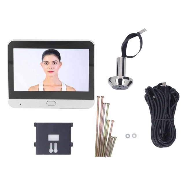 tredstone Doorbell Camera Wifi Wireless HD Video Security Detection Electronic Doorman With Wi Fi Camera silver