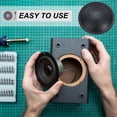 thumbnail image 4 of 4 Pcs Speaker Dust Cap 38mm/1.5" Outer Diameter Oiled Cloth Cap Dome Cap Subwoofer Coil Cover Caps, 4 of 6