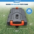 thumbnail image 2 of Camco Rhino Portable 36 Gallon RV Waste Tank Holding Hose and Accessories, 2 of 10