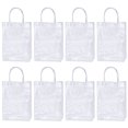 thumbnail image 1 of Shisuyan Sac de Mariage en PVC Sac Fourre-Tout Transparent 8 Pcs 6.29X5.89X2.75 Pouces, 1 of 8