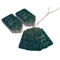 thumbnail image 3 of Inkdotpot Gold Foil Paper Hang Tags ThankYou For Celebrating With Me Birthday Favor Tags 100 Pack, 3 of 6