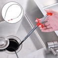thumbnail image 4 of GUOOL Drain Clog Remover Sink Cleaning Hook Sewer Dredging Tool Cleaner 60cm, 4 of 9