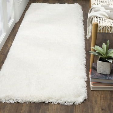 SAFAVIEH Polar Abbot Solid Extreme Plush Shag Area Rug