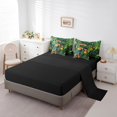 thumbnail image 3 of YST 3D Parrot Bedding Comforter Set Tropical Palm Tree Theme 7pcs, Full, 3 of 4