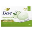 thumbnail image 4 of Dove Soins de la Peau Pain de Beauté au Concombre et au Thé Vert 106g (4 Pains), 4 of 7