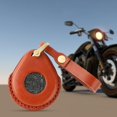 thumbnail image 3 of VONKY Key Cover PU Leather Cute Fit for Boyfriend Motorcycle Brown 1Set, 3 of 5