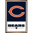 thumbnail image 1 of NFL Chicago Bears - Logo 21 Wall Poster, 22.375" x 34" Framed, 1 of 4