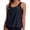 black, variant on BIKINX Tankini Top Swimsuit Tops for Women Modest Tummy Control Swim Tops Plus Size Bathing Suit Top S-XXXL No Bottom