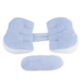 thumbnail image 1 of Pregnancy Wedge Pillow, Side Sleeping Pillow, Belly Support Pillow, U shaped Design for Optimal Support, Polyester Fiber Material, 1 of 7
