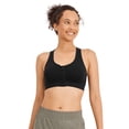 thumbnail image 1 of Jockey Women's Seamfree Mid Impact Zip Front Sports Bra, 1 of 7