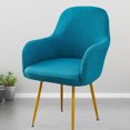 thumbnail image 4 of Baohd These Chair Covers Will Add A Touch Of Elegance To Your Dining Room Dining Chair Slipcovers Washable Home Bar bluestone blue 1, 4 of 6
