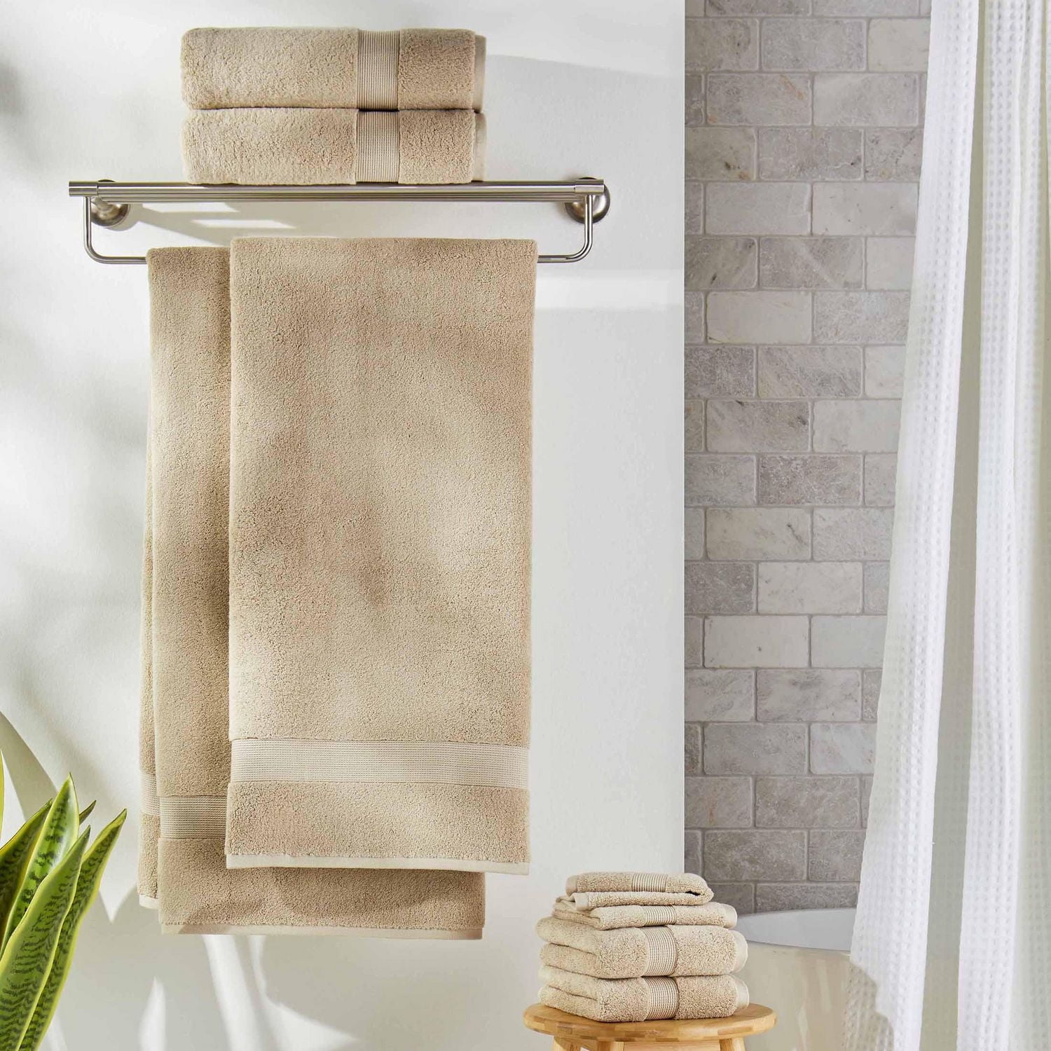 Better Homes & Gardens Signature doux Collection serviettes à main solides