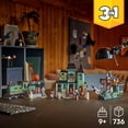 thumbnail image 3 of LEGO Creator 3 in 1 Haunted Mansion Building Toy for Kids - Halloween Building Blocks & Learning Toy for Girls & Boys, Ages 9+ - Build a Haunted House, Train, or Ship - Gift for Birthdays - 31167, 3 of 7