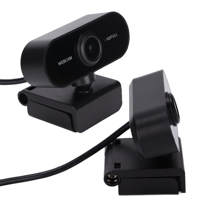 Loewten 1080P Webcam Focus automatique complet HD Caméra d'ordinateur avec microphone pour la conférence vidéo en direct,1080P Caméra Web, Focus Auto 1080P Webcam
