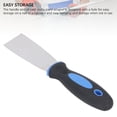 thumbnail image 3 of 3Pcs Stainless Steel Paint Scraper Set, Flexible Spackle Drywall Repair Tools,Easy Hanging, Remover Kit with Plastic Handle, for Putty, Painting, Plaster, 3 of 7