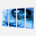 thumbnail image 2 of Young Woman With Closed Eyes - Portrait Canvas Art Print, 2 of 3