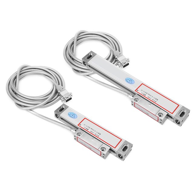 2AE/3AE Lecture Échelle Linéaire 50mm 150mm 5um DRO pour CNC Fraiseuse