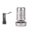 thumbnail image 2 of FloHua Solar Camping Lantern with Fan,Emergency Flashlight Charging for Phone,USB Rechargeable Portable LED Lanterns Camping Fans Camping Gear Portable Collapsible Rechargeable Camping Lamp W/ Fan, 2 of 9