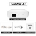 thumbnail image 2 of Gateway Intelligent ZigBee LAN Filaire Gateway Maison Intelligente ZigBee Central Hub Contrôle par Application Minuterie Contrôle de Groupe Liaison Multi-Appareils, avec Câble Réseau Câble USB, 2 of 8