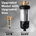 thumbnail image 3 of iSpring Whole House Water Filter System w/Jumbo-Sized Spin Down Sediment Filter, Polyphosphate Anti-Scale, GAC+KDF, and Carbon Block Water Filters, Water Descaler and Filter, Model: WGB32B-KDS+WSP50J, 3 of 7