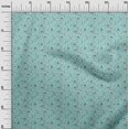thumbnail image 3 of oneOone Cotton Flex Aqua Blue Fabric Random Craft Projects Decor Fabric Printed By The Yard 40 Inch Wide, 3 of 5