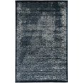 thumbnail image 1 of Linon Vintage Ilussion Power Loomed Microfiber Polyester 2'x3' Rug in Navy, 1 of 3