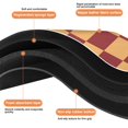thumbnail image 2 of Supreme Non-Slip Long Bath Mat: Checkered Bathroom Runner Rug. Soft, Absorbent Microfiber. Machine Washable Floor Mats for Showers, 20x32in, 2 of 5