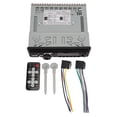 thumbnail image 2 of Stéréo de Voiture Din Simple, Radio CD DVD Entrée AUX Entrée AUX Récepteur Multimédia Numérique Lecteur MP3 Bluetooth Radio Stéréo de Voiture pour Automobile, 2 of 7